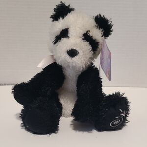 Adorable Black and White Panda Plush